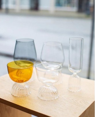 Pahar din sticla borosilicata, 9.5 cm, Tutu - designer Mist-O - ICHENDORF